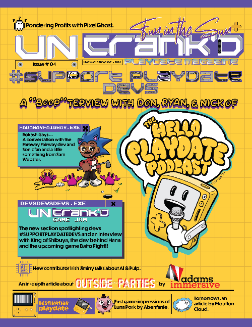 Fun in the Sun: Bundle# 1 -Uncrank’d issue #4 (print)