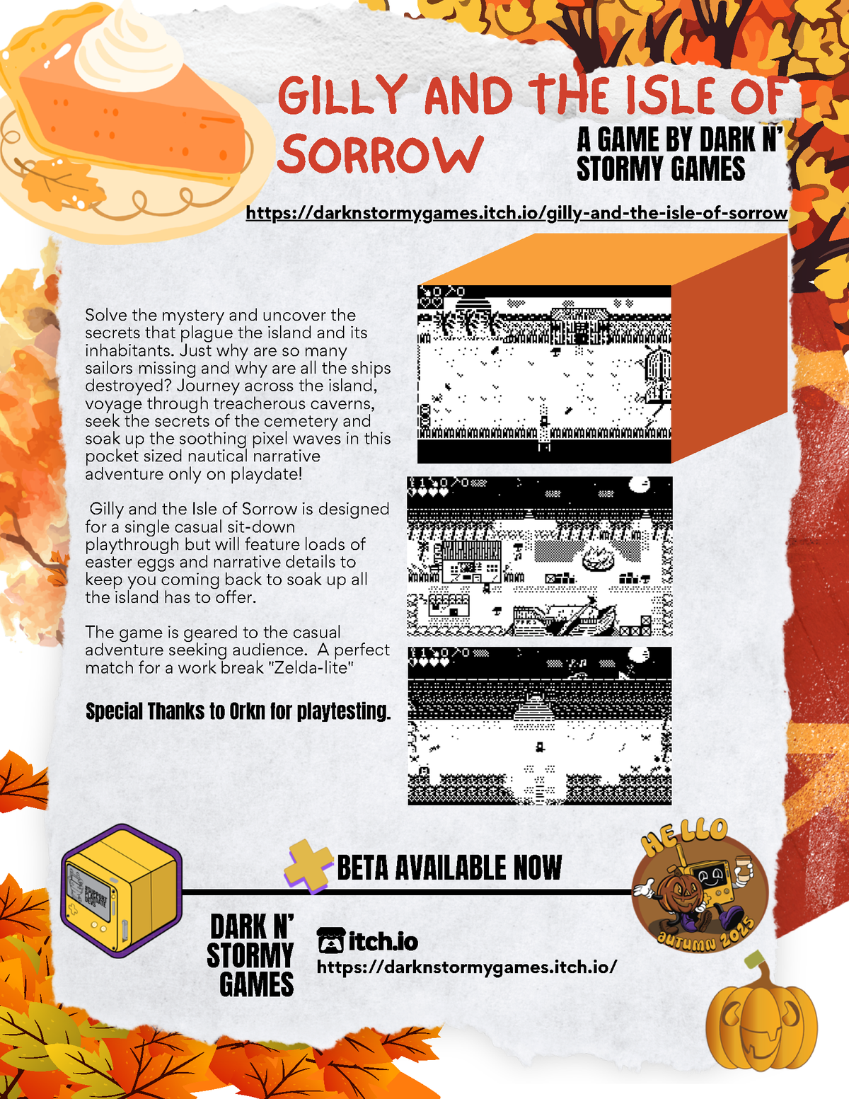 Uncrank'd Pumpkin Patch + Play (print)