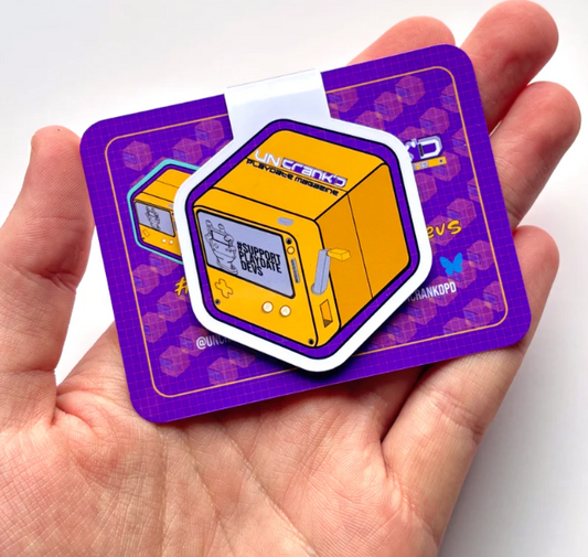 Uncrank'd merch: Magnetic bookmark