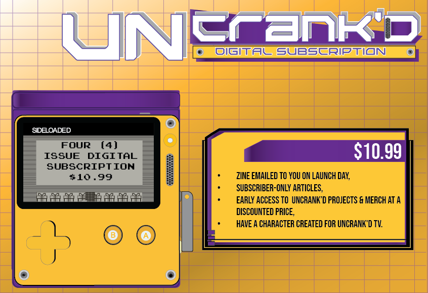 Uncrank’d Subscription 2025 - digital
