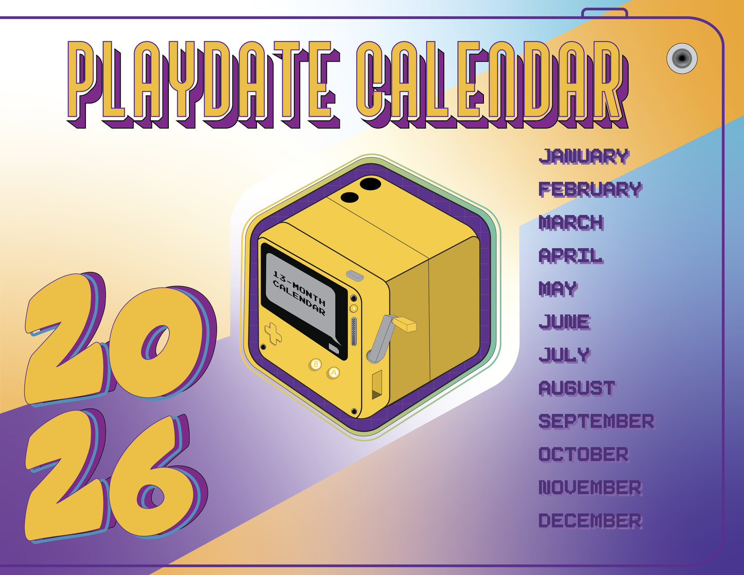 2026 Playdate Community Calendar