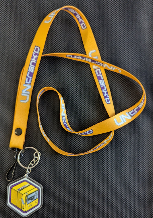 Uncrank’d lanyard with small keychain