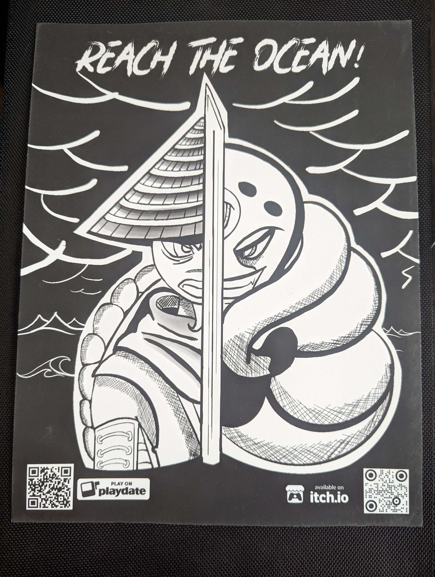Reach the Ocean mini poster