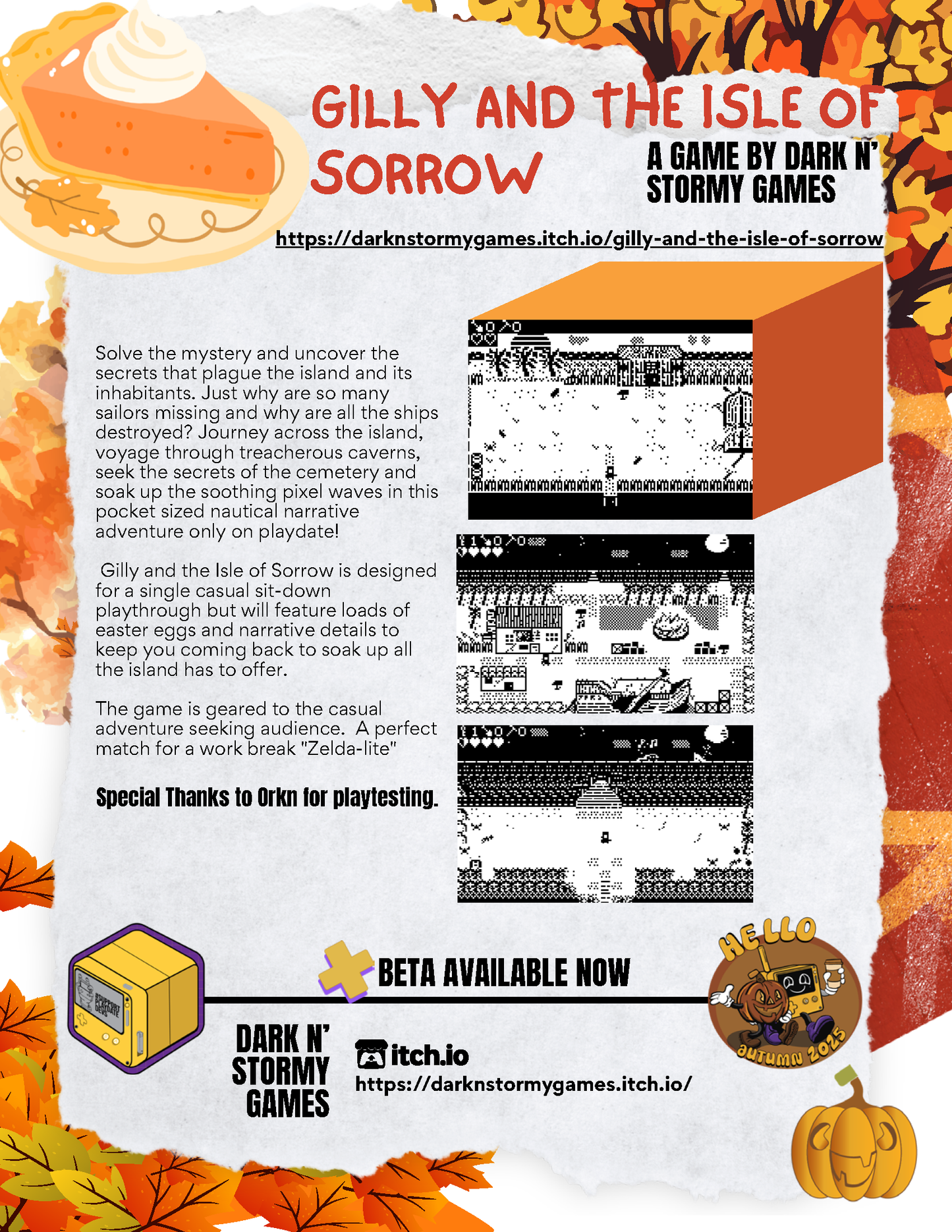 Uncrank'd Pumpkin Patch + Play (print)