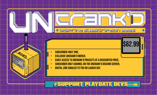 Uncrank’d Digiprint Subscription 2025
