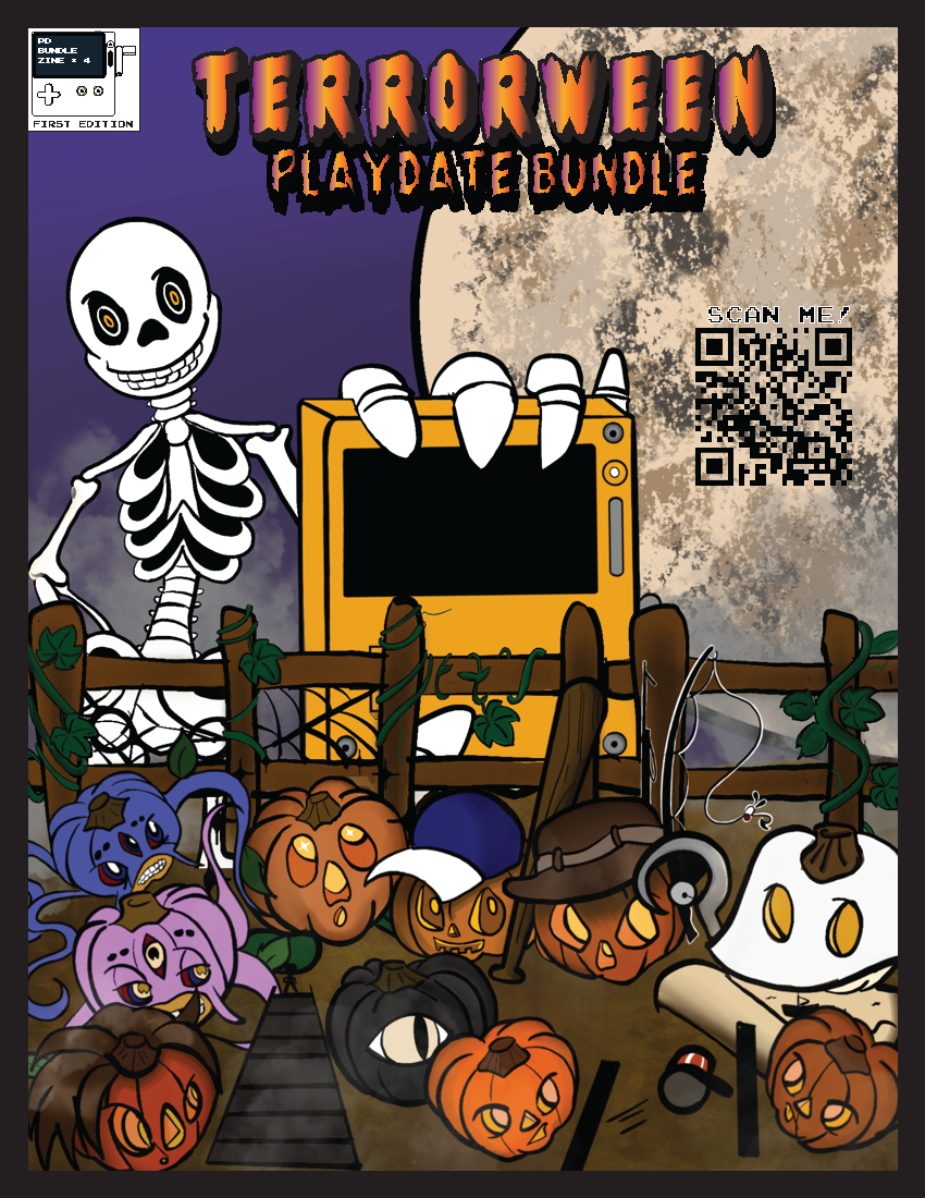 Terrorween Playdate Bundle Magazine