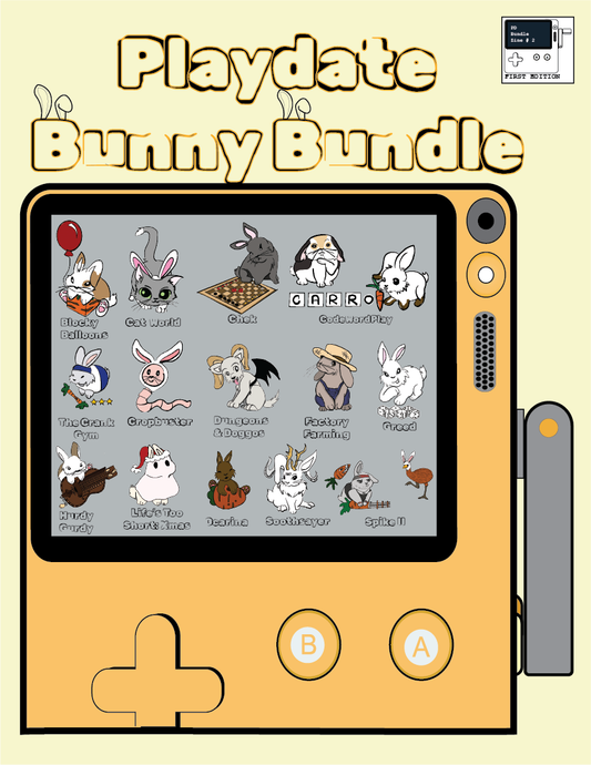 Playdate Bunny Bundle Magazine